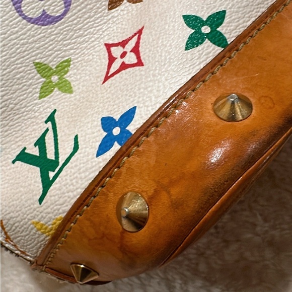 💯% Authentic Louis Vuitton Monogram Multicolor Alma PM✨ - Picture 12 of 16